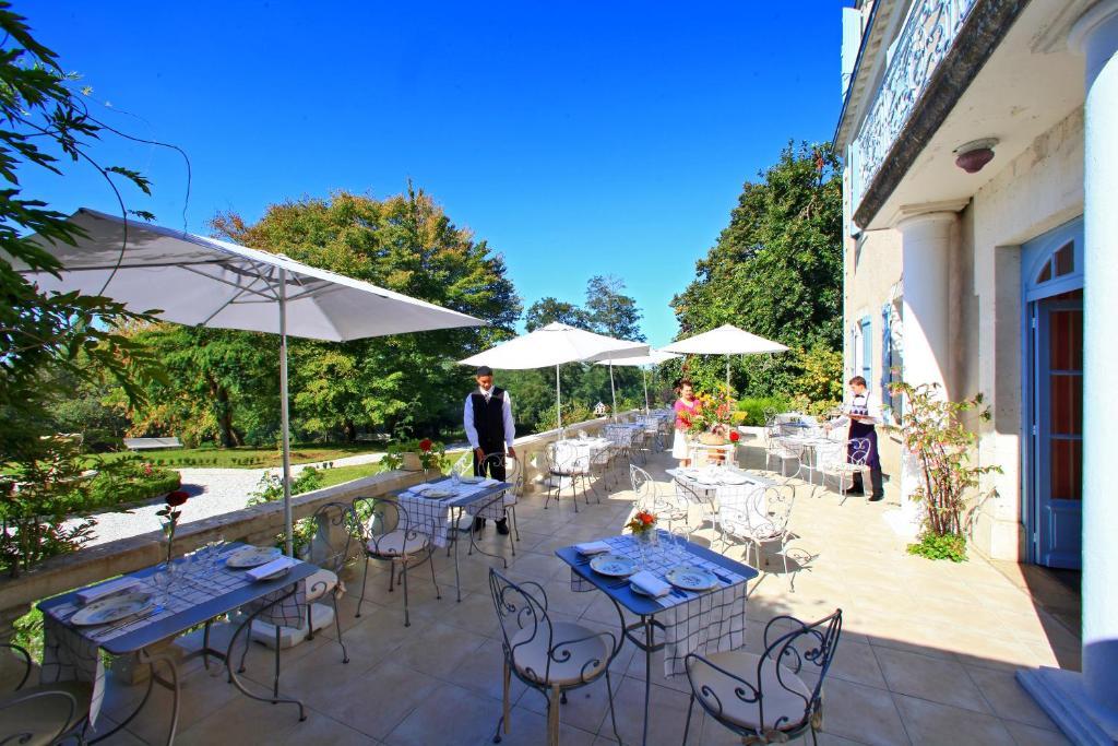 Logis Hotel Restaurant Chateau Bellevue Cazaubon Екстериор снимка